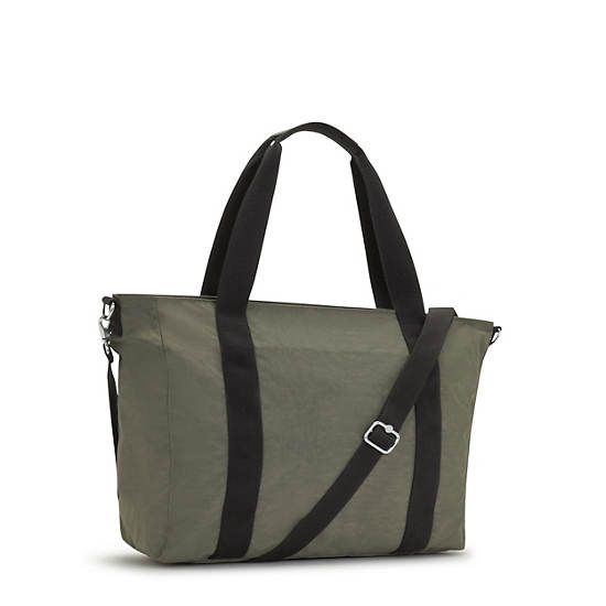 Kipling Asseni Tote Tassen Groen | BE 1462KO